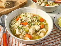 Chicken and rice Soup